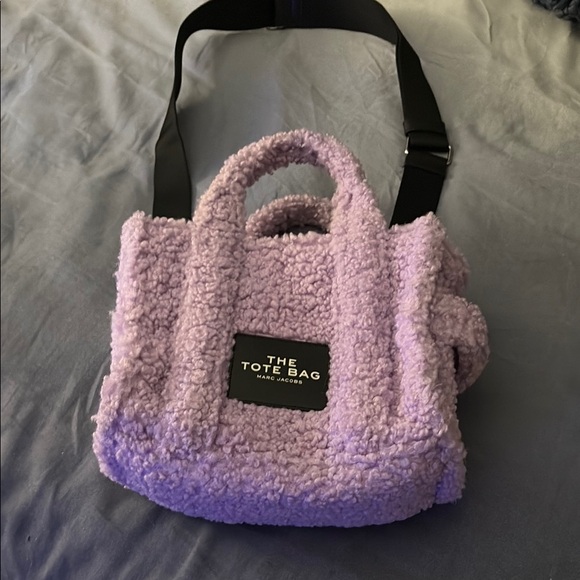 Marc Jacobs Purple Plush Tote Bag - Picture 6 of 7